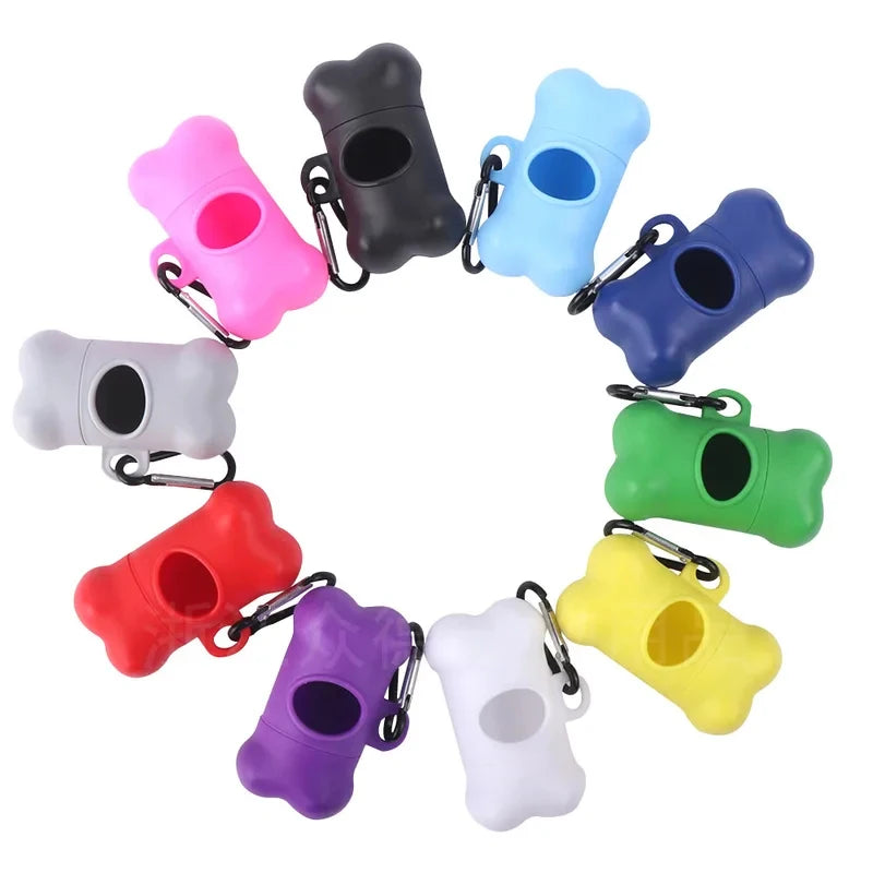 Bone Shape Dog Poop Bag Dispenser – Portable Waste Holder