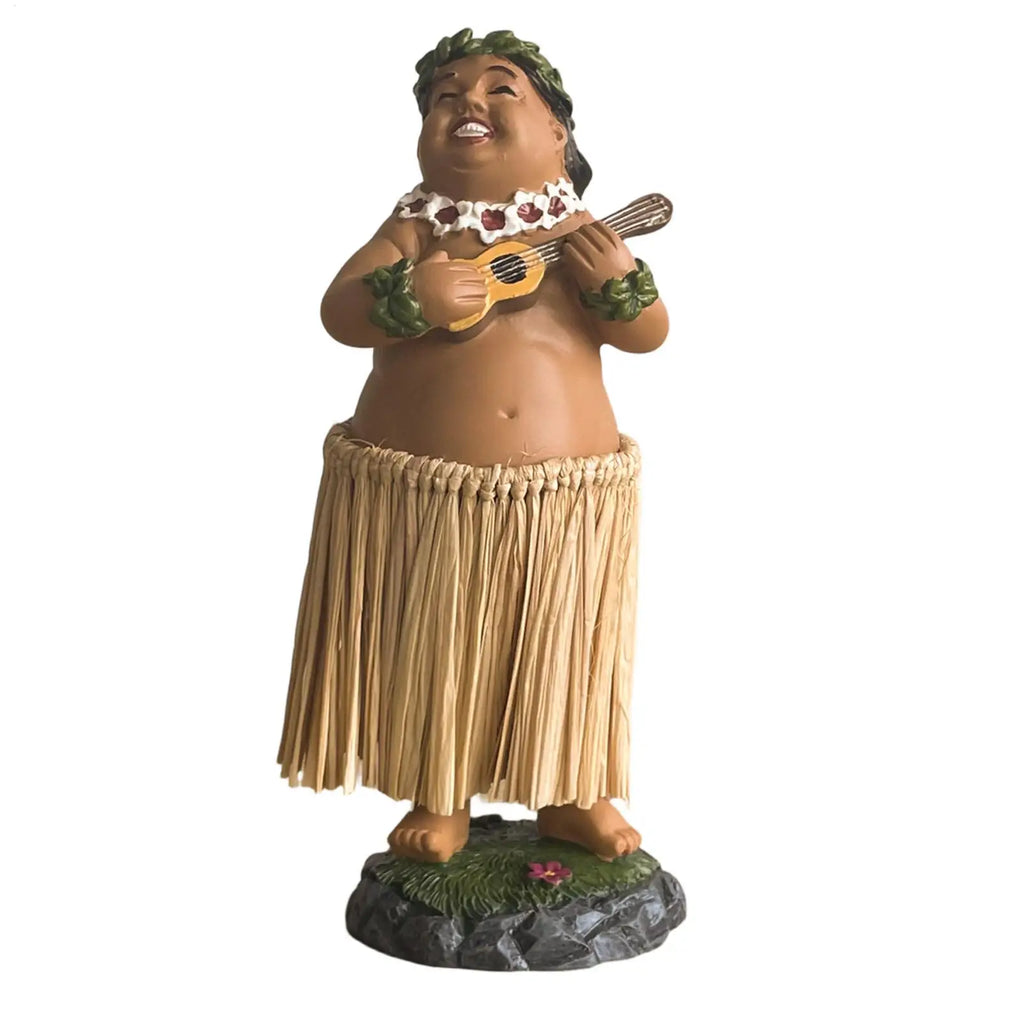Hawaiian Dancer Car Dashboard Dancing Resin Doll Decor Birthdays