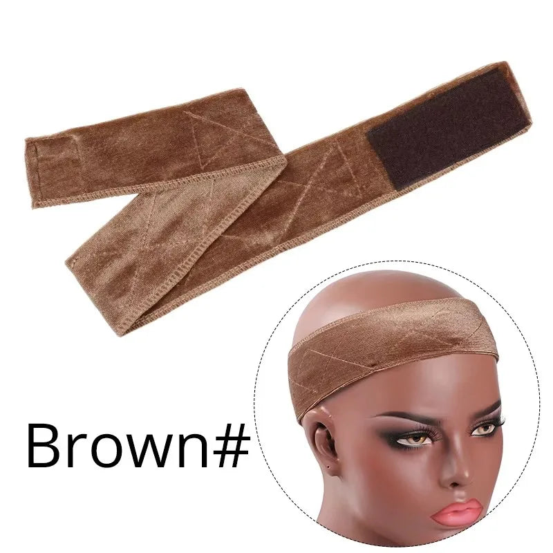 Female Wig Headband Non-slip Grip Velvet Used Under Flexible Hair