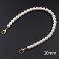 Round bead chain shoulder bag, backpack, luggage chain accessories, extended chain, durable Zpaxo 10mm 25cm