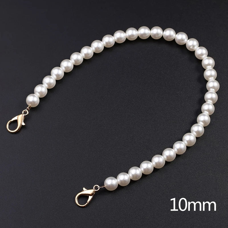 Round bead chain shoulder bag, backpack, luggage chain accessories, extended chain, durable Zpaxo 10mm 25cm