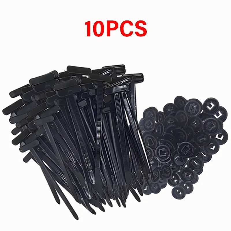 Nylon Cable Zip Self-Locking Heavy Duty Zip Ties Indoor & Outdoor General Purpose Cable Tie Buckles Releasable UV Resista Zpaxo 10PCS