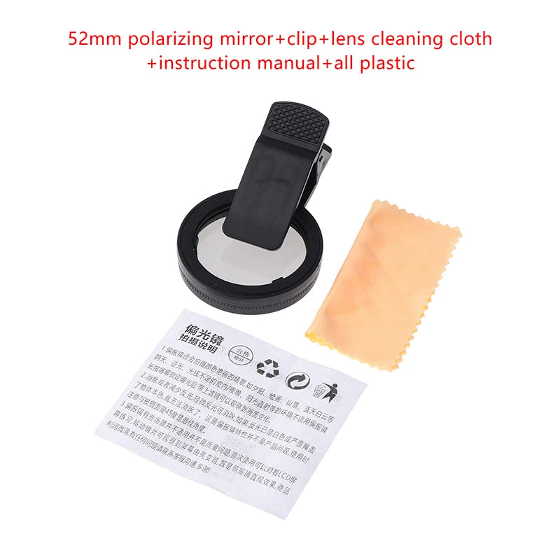CPL Polarizer Eliminates Reflection High-definition Filter Mobile