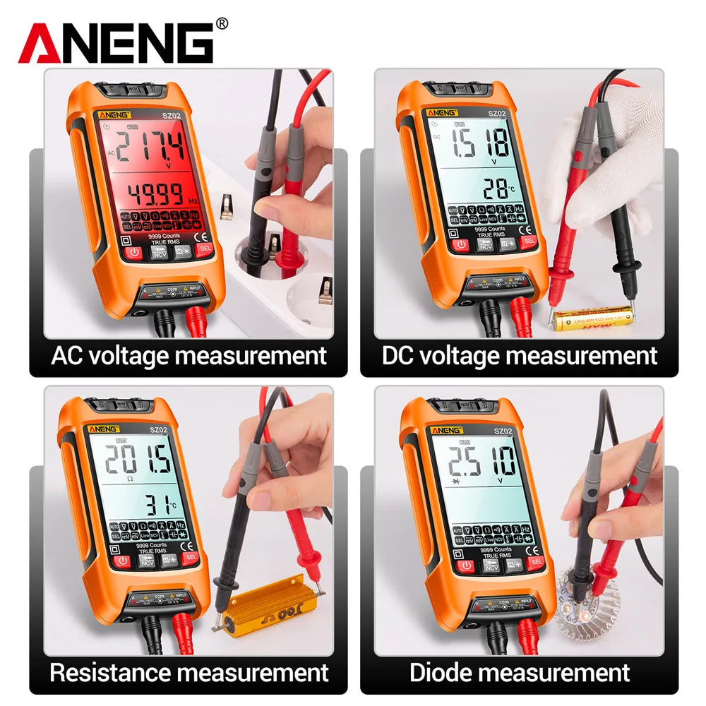 ANENG SZ01 SZ02 Range Multimetres Tools Diode Tester Professional