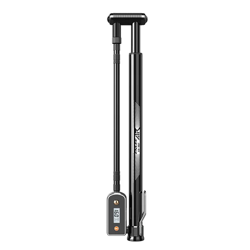 Portable Bicycle Hand Pump 160PSI – Manual Pump with Gauge