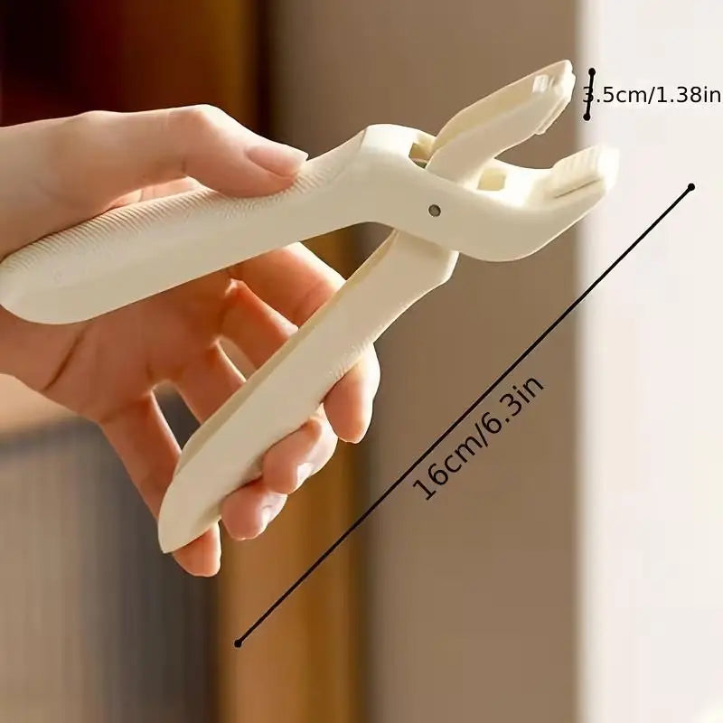 Multi-Function Anti-Scald Bowl Clip, Heat-Resistant Non-Slip Grip for Dishes, Kitchen Essential Zpaxo