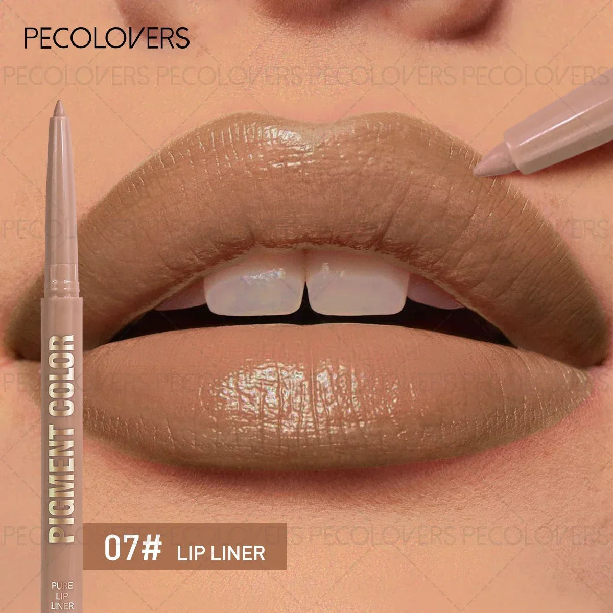 1PC Long-Lasting Waterproof Lip Liner - High Color Rendering, Creamy Smooth Easy Coloring, Smudge-Proof for Versatile Lip Makeup Zpaxo 07