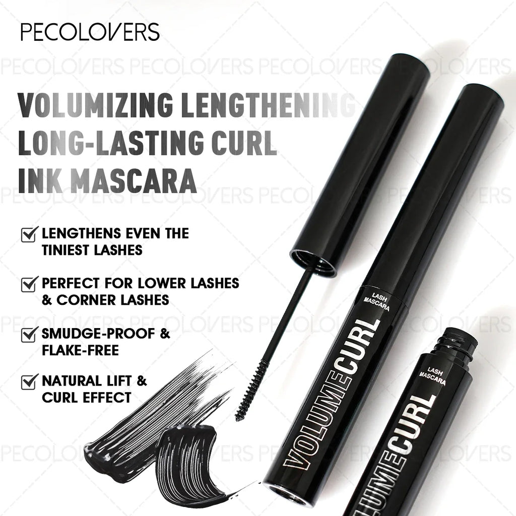1PC Waterproof 5D Fiber Eyelash Mascara | Long-lasting, Sweat-proof Formula for Voluminous, Lengthened, and Curly Lashes Zpaxo