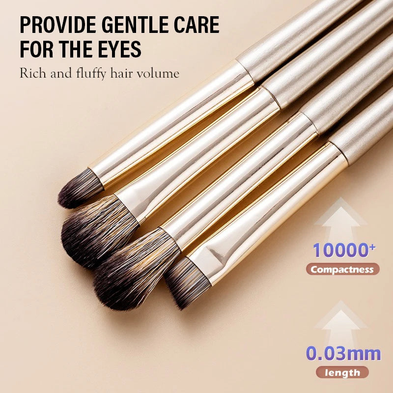 5/8/10/13/15pcs Professional Makeup Brushes Tools Set Gold Make Up Brush Tools Kits for Eyeshadow Eyeliner Cosmetics Brushes Zpaxo