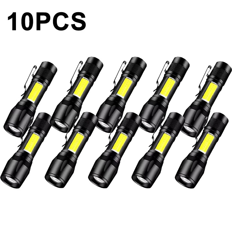 Mini USB Rechargeable LED Flashlight – 800LM Waterproof Torch LED Flashlight Torch Zpaxo