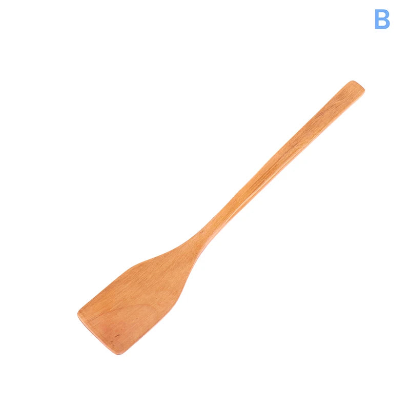 Natural Wood Safe Durable Home Restaurant Kitchens Wooden Spatula Zpaxo B