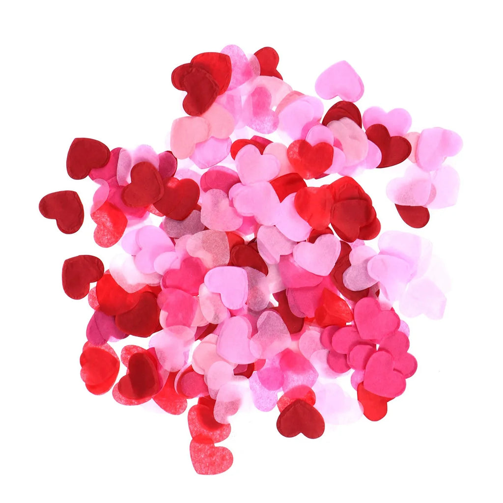 Pink Love Heart Shaped Biodegradable Confetti Wedding Birthday Party
