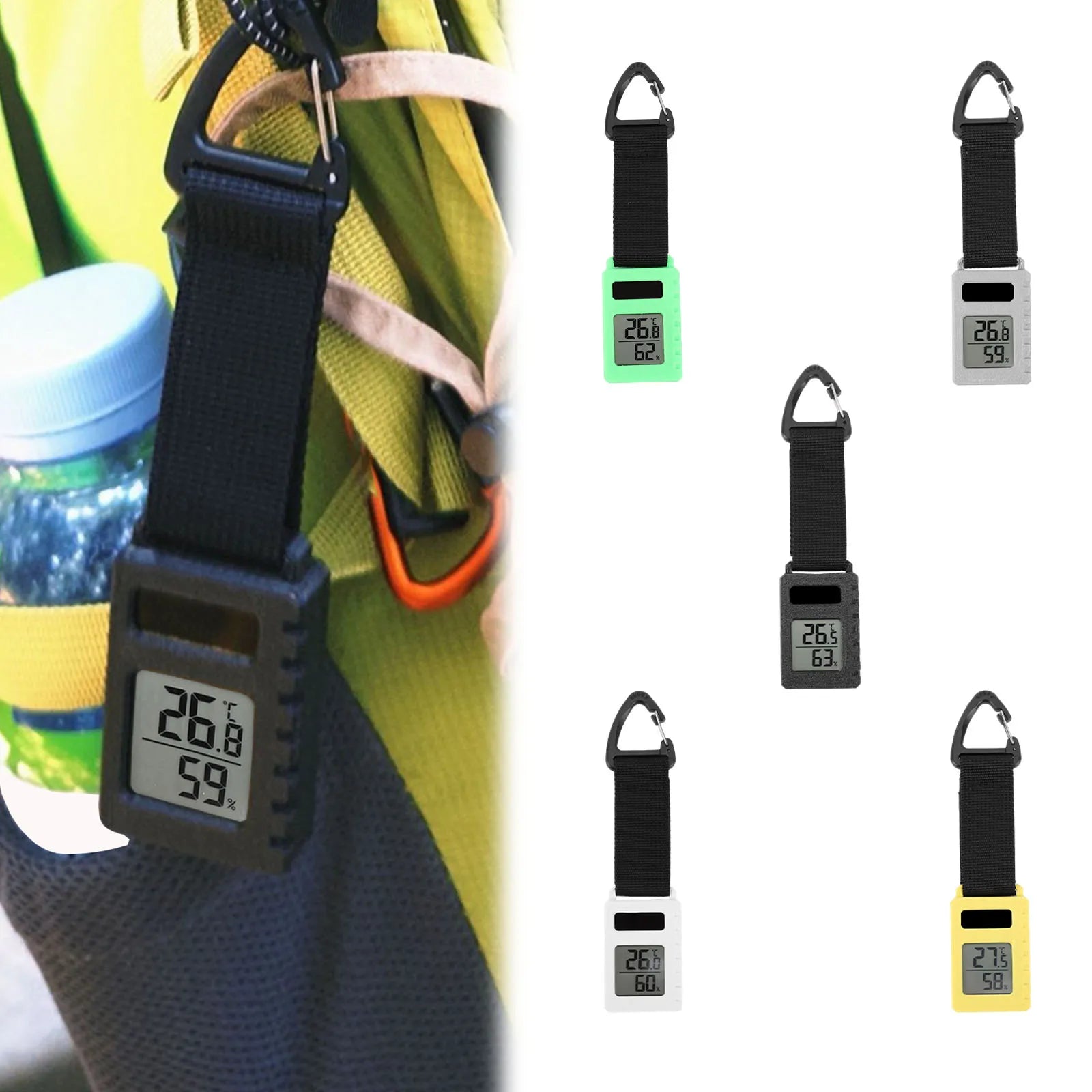 Portable Mini Thermometer Ultra Light Temperature Humidity Meter
