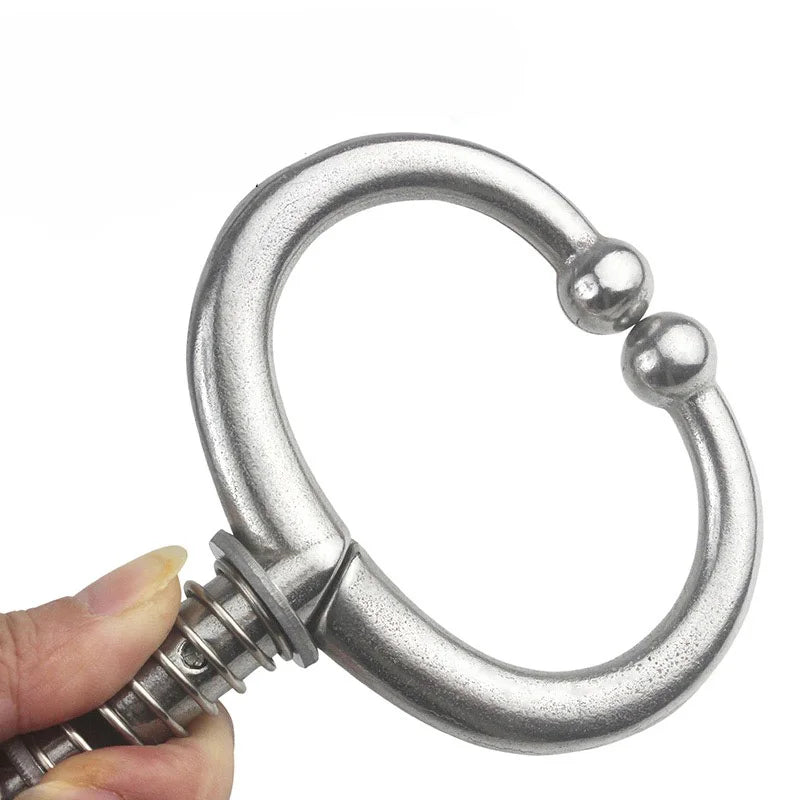 Stainless Steel Automatic Cow Spring Nose Pliers Cattle Plier Clip