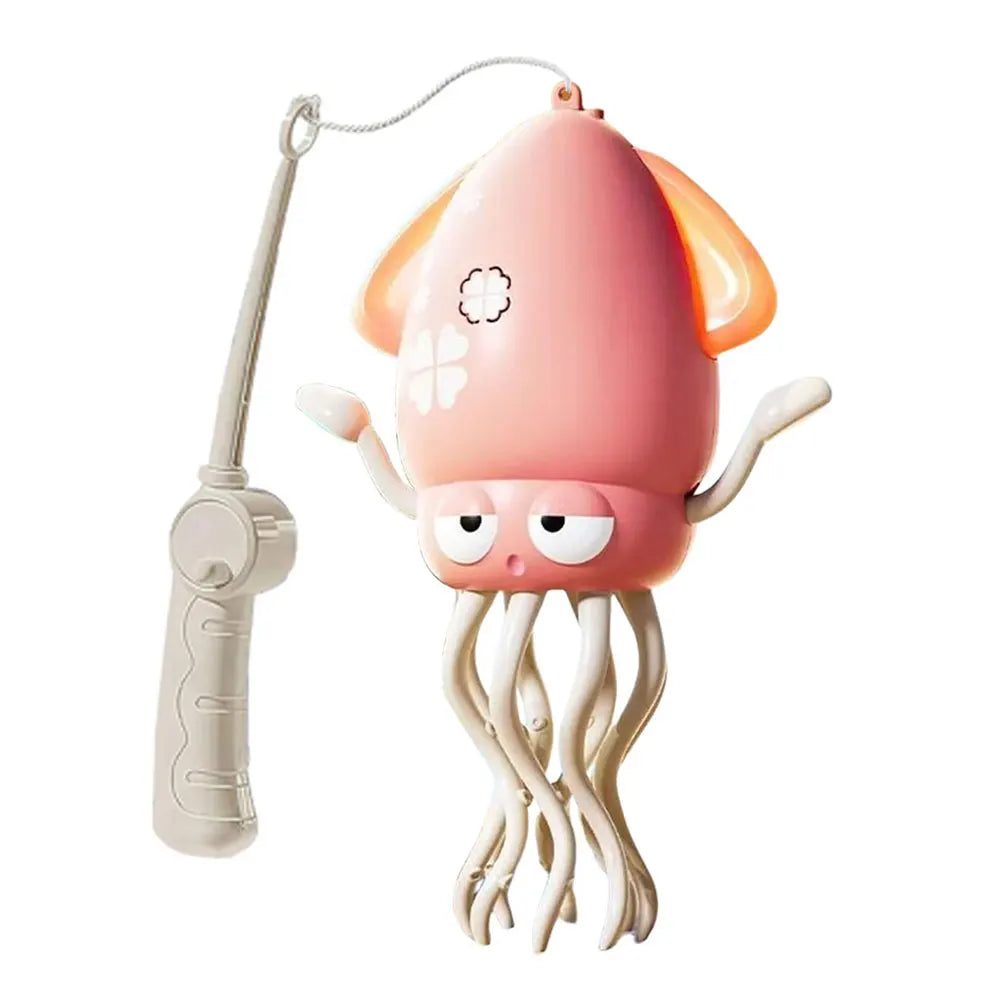 Electric Dancing Octopus Toy with Music & Lights Anti-stress Automatic Octopus Electric Pet Toys Birthday Gifts for Toddlers Zpaxo Pink