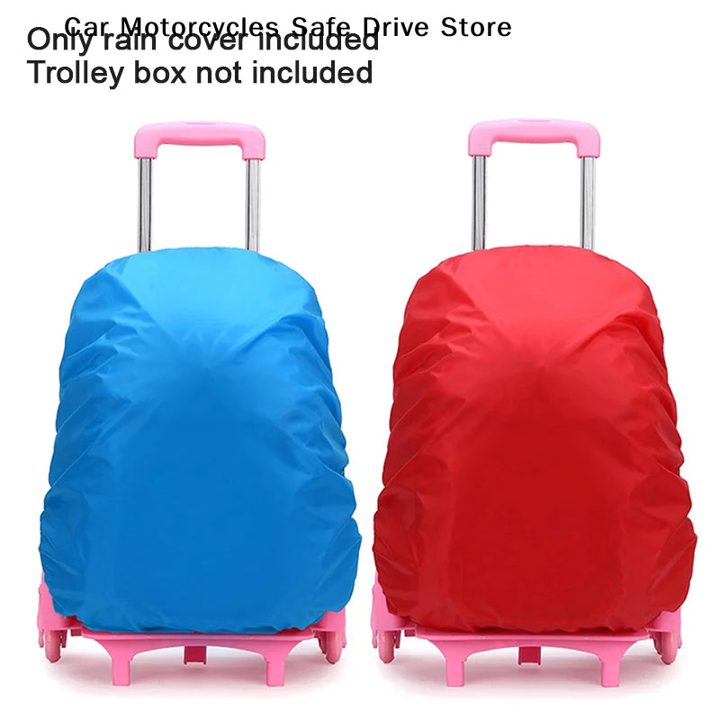 Kids Suitcase Cover Trolley School Bags Backpack Luggage Dust Rain
