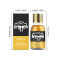 Men's Bee Venom Chest Firming Sculpting Massage Oil – 15ml Chest Firming Oil Zpaxo 15ml Boxed