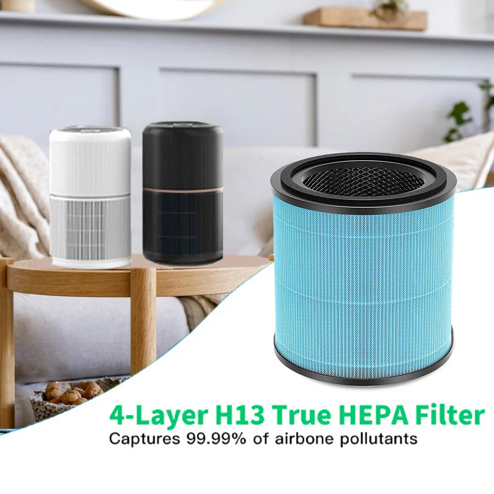 AP0601 Air Purifier Replacement Filter Accessories Parts Filter Cartridges AP0601 Air Filter Compatible with AIRTOK Air Purifier Zpaxo