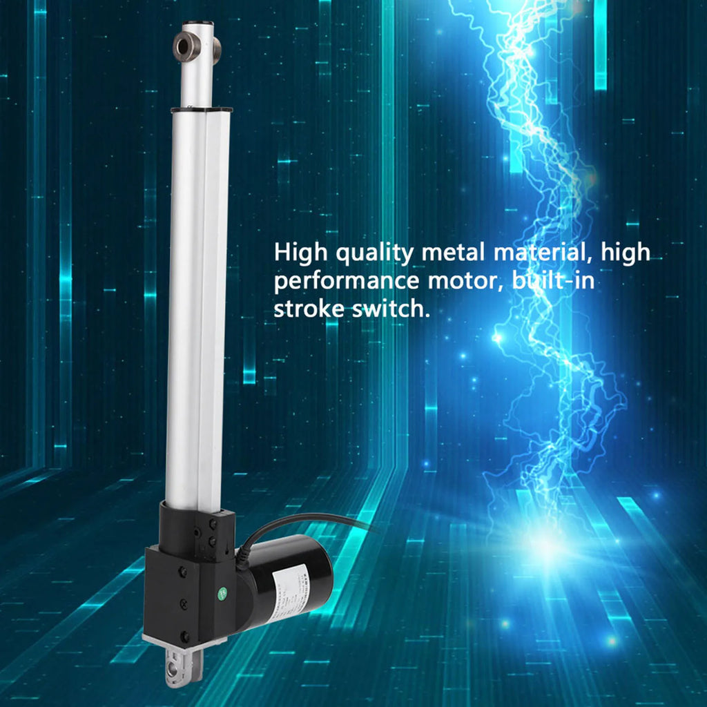 12 Volt Linear Actuator 12V 6000N Maximum Lift Stroke Electric Motor