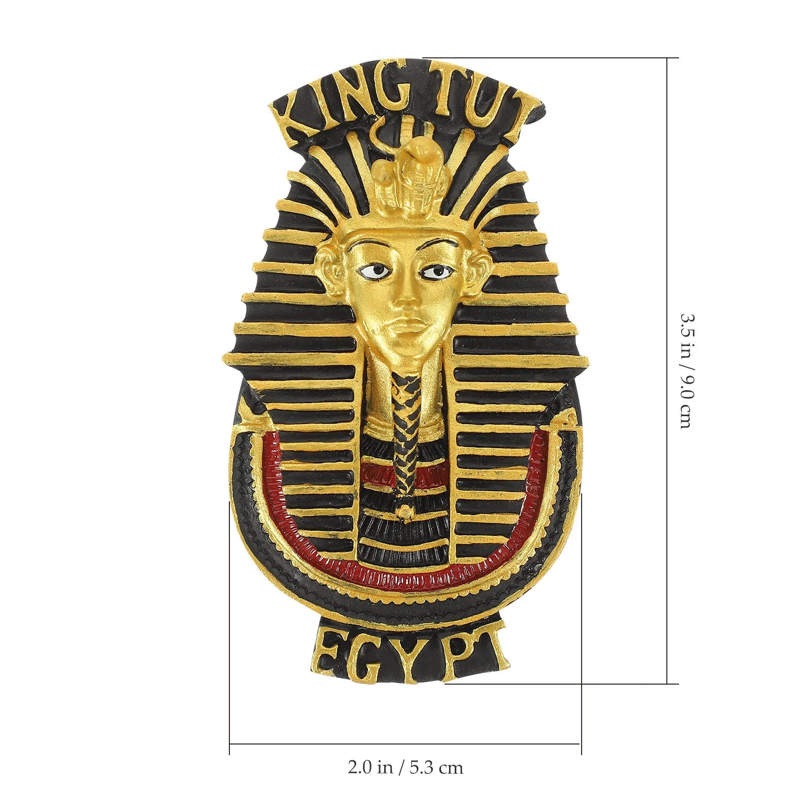Egyptian Pharaoh Fridge Magnet Premium Resin Adhesion Refrigerator