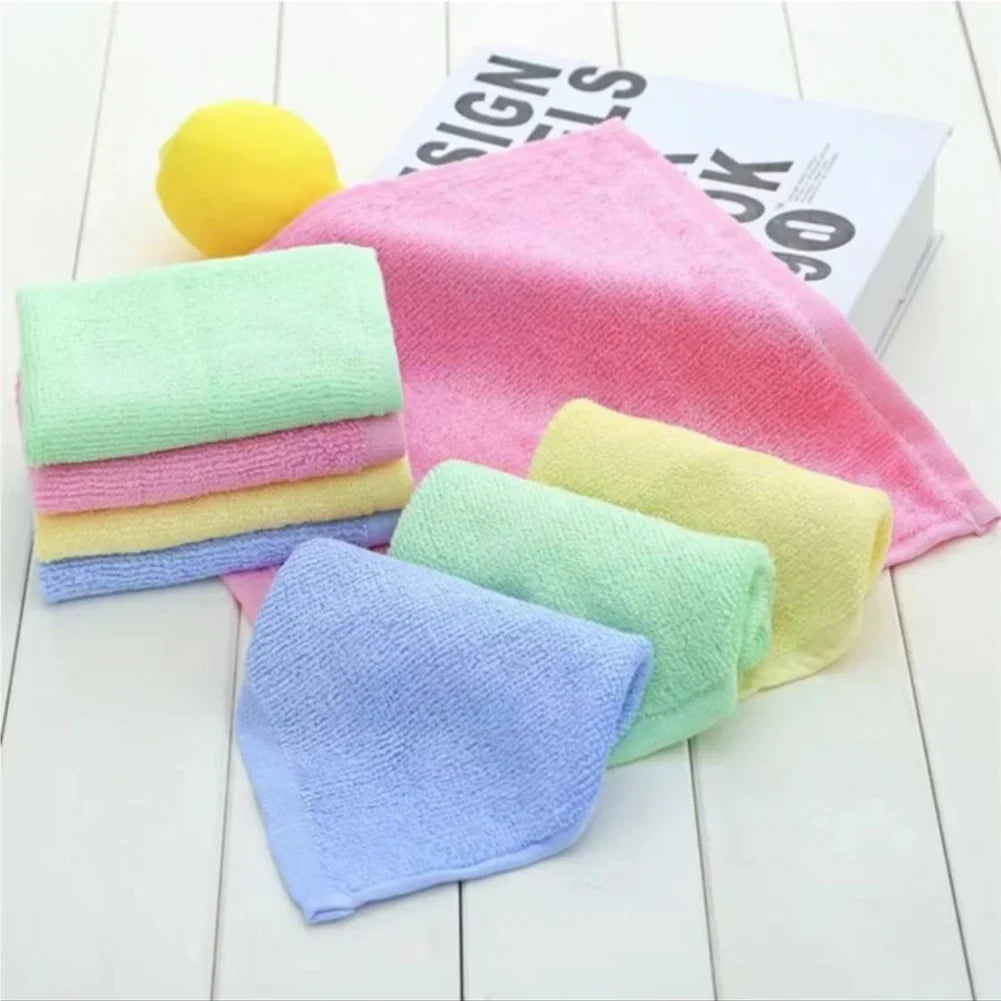 Kitchen dishcloth, non-grease-absorbing cleaning cloth, wood fibre towel, small dishcloth, no-rinse dishwashing cloth Zpaxo 1 light green