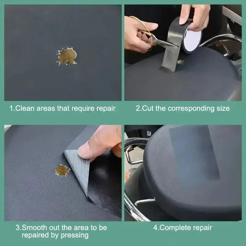 Self Adhesive Wearproof Leather Repair Tape High Viscosity Seats Sofa Handbags Furniture Shoes Cushion Repair Subsidy Patch Zpaxo