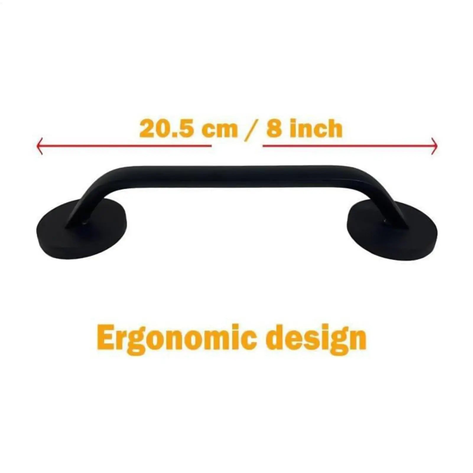 Magnetic Door Handle Aluminum Ergonomic Pull Bar Refrigerator Replacement Handle for Home Dorm Fridge Dishwashers Washing Zpaxo
