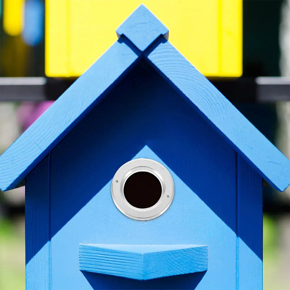 Parakeet Nesting House Rings Strong Metal Bird Box Hole Protectors