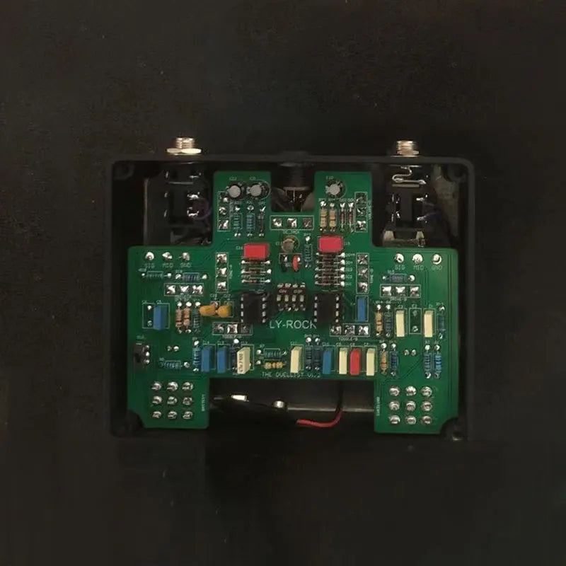 For King Tone Guitar The Duellist Overdrive Distortion Effector Pedal Zpaxo