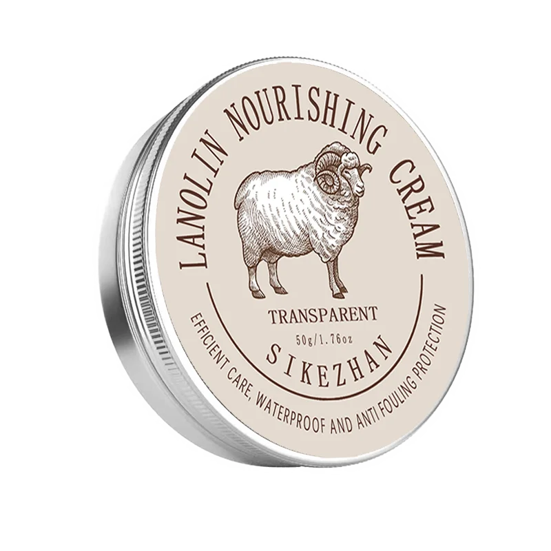 Lanolin Leather Shoe Nourishing Cream,Shoe Conditioner Balsam for Waterproof &Shining,Leather Care Wax for Shoes ,Boots, Bags Zpaxo 50g