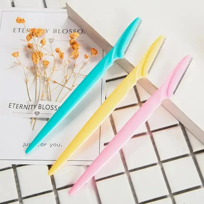 Mix Color Eyebrow Razors – Face & Body Hair Trimmer 1–10 Pcs