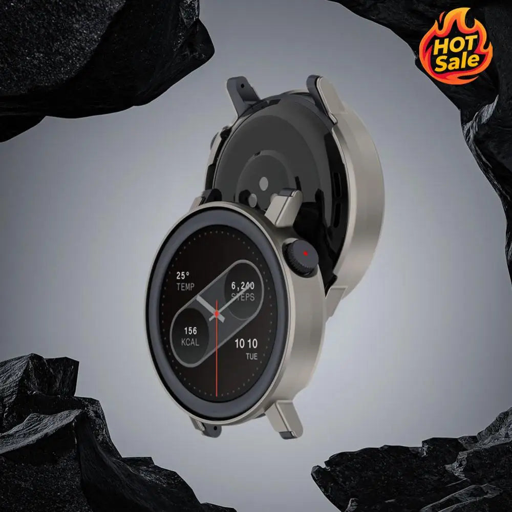 PC Hollow Case Shockproof Bumper Cover Anti-scratch Protector Cover Watch Case Cover for CMF Watch Pro 2 Samrt Watch Accessories Zpaxo