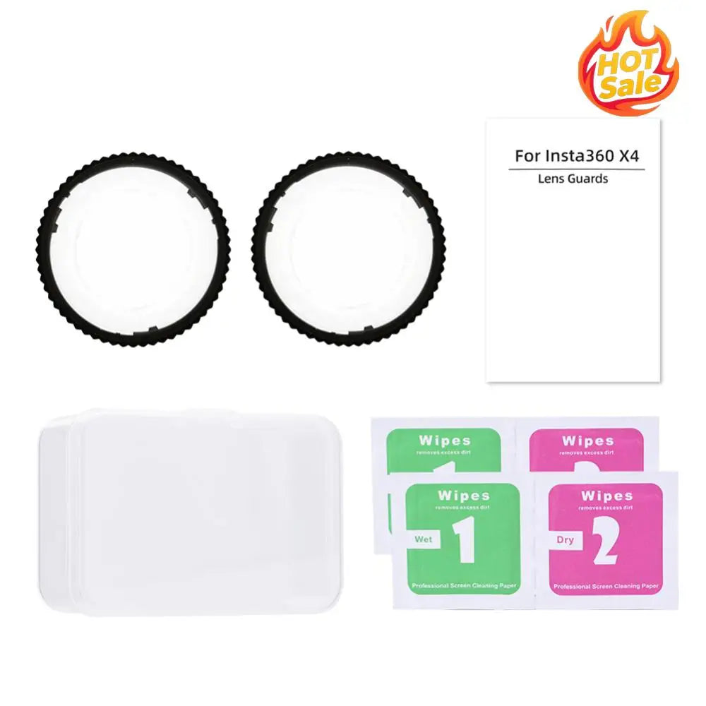 Lens Guards Anti-Fingerprint Rotating Protector Cover Protective Lens Cap Cover for X4 Sports Camera Accessories Zpaxo
