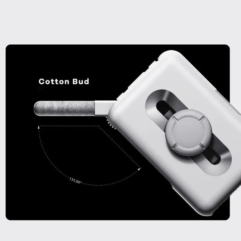 652F ABS Earbuds Cleaning Pen Headphone Cleaning Brush Keyboards Cleaning Pen Tool Zpaxo