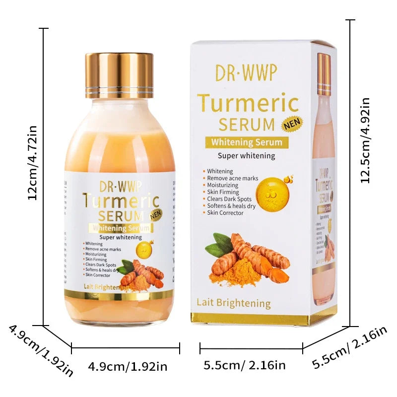 Arbutin Turmeric Face Serum – Brightening & Hydrating 125ml Brightening Face Serum Zpaxo Turmeric 125ml