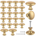 25Pcs Drawer Knob Set Zinc Alloy Cabinet Handles Rustproof Gold Dresser Knobs Decorative Drawer Pull Handle Furniture Hardware Zpaxo Gold