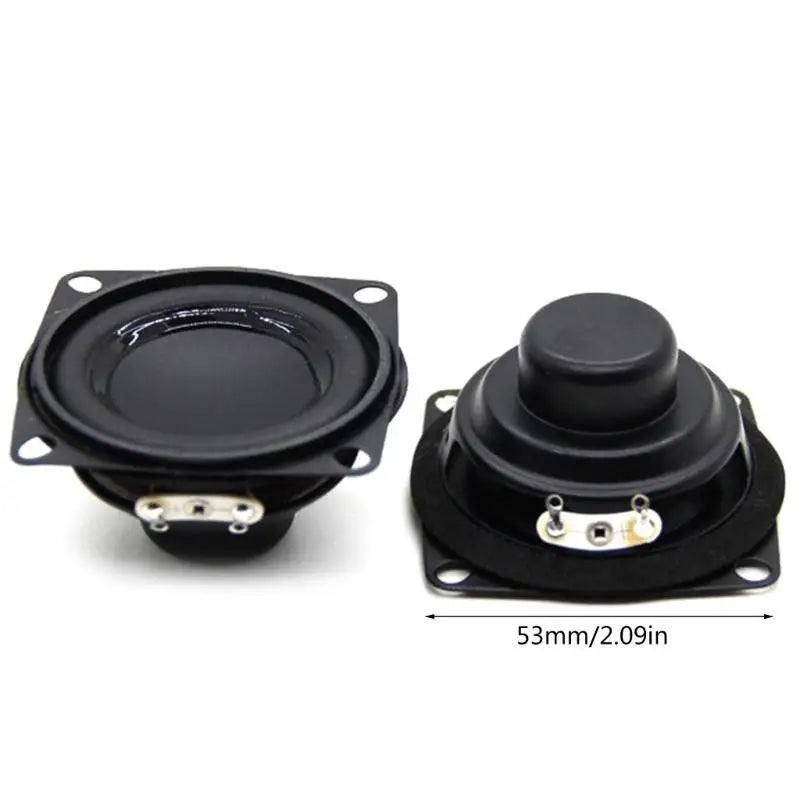 652F 2 Inch Waterproof Speaker Versatile 53mm 6W Speaker for Improved Entertainment Zpaxo