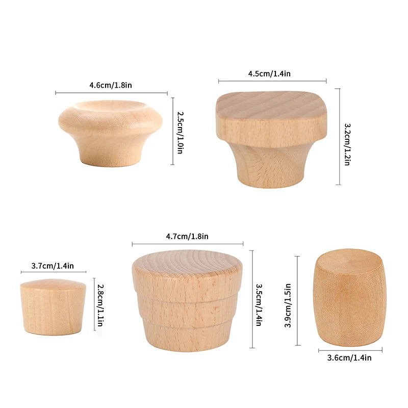 Wood Knob Pan Lid Holding Handle Wood Lid Handle Pot Lid Universal Kitchen Cookware Lid Replacement Knob Cookware Accessories Zpaxo