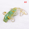 Crystal Stone Gravel Lucky Koi Fish Figurine Resin Mini Quartz Fancy Zpaxo A3