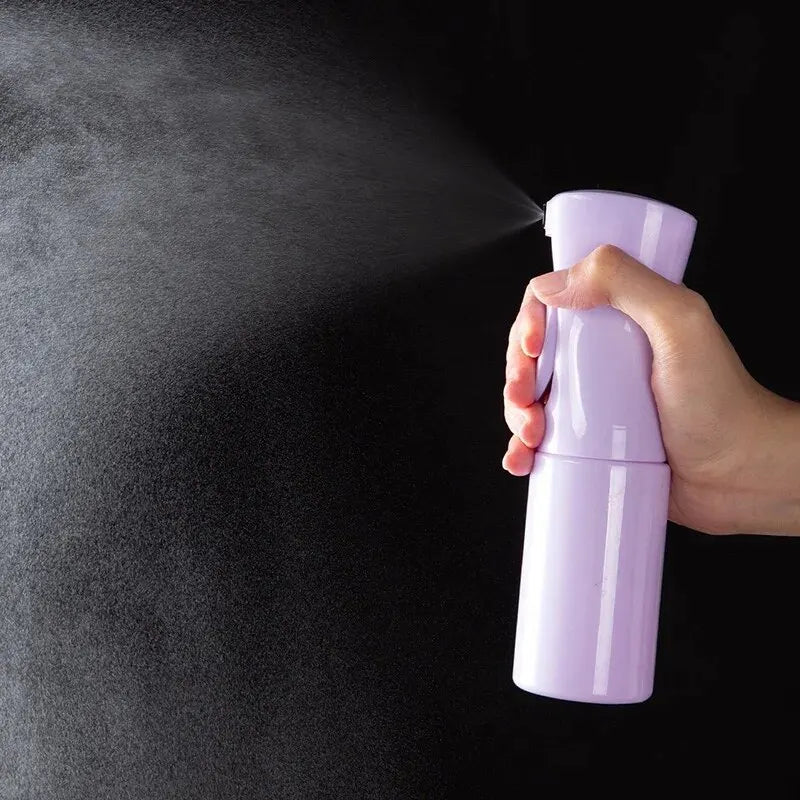 Shampoo Brush Scalp Massage Spray Bottle Dispenser Bottle Hollow Comb Styling Comb Hair Set Zpaxo