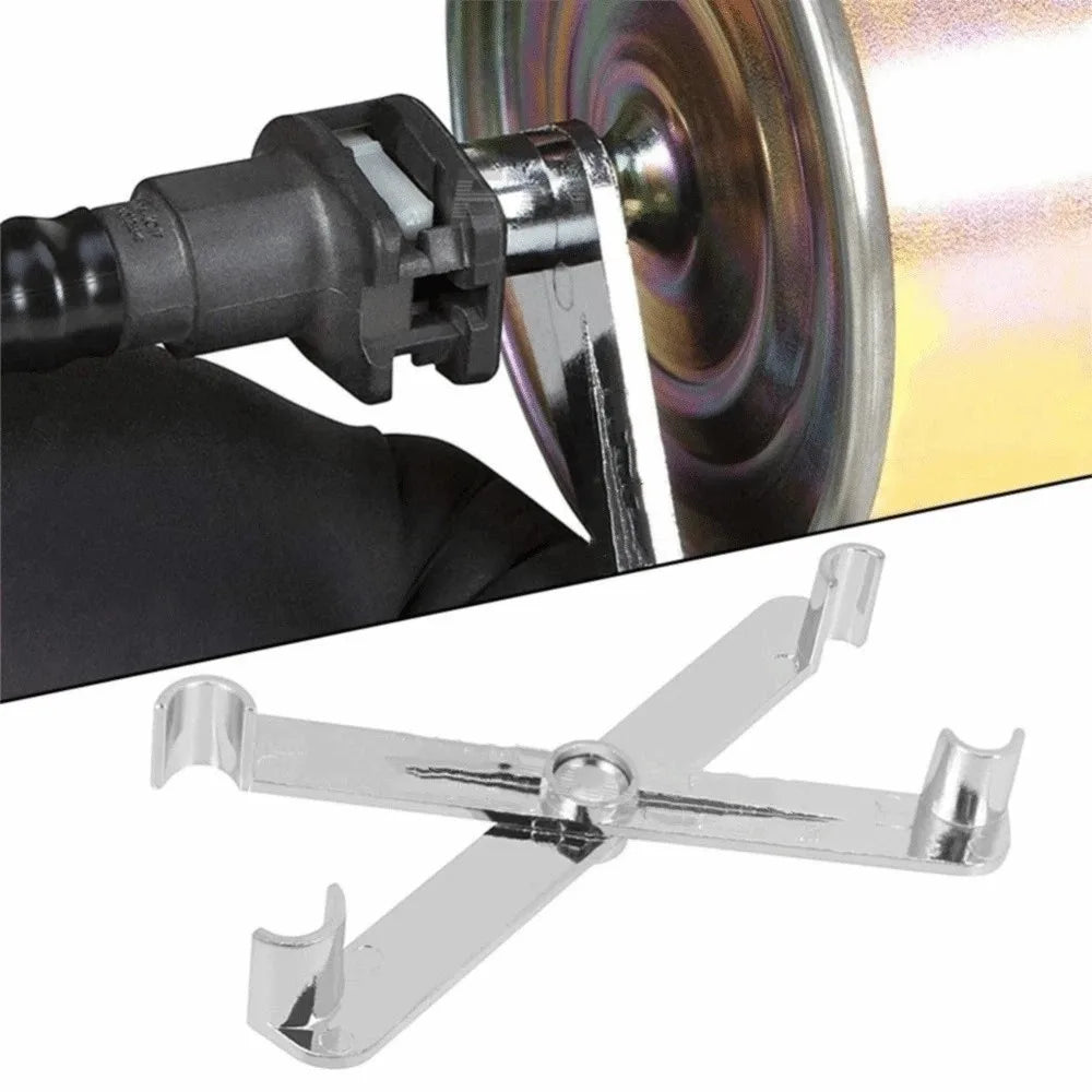 Solid Construction Fuel Line Disconnect Tool Sturdy Design Compact Zpaxo