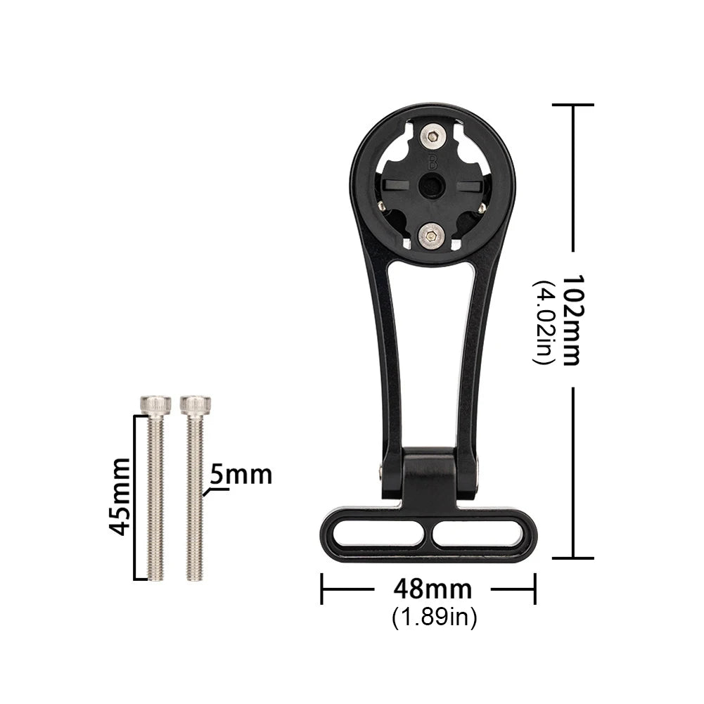 Adjustable Bike Handlebar Speedometer Mount Bicycle Stem Computer