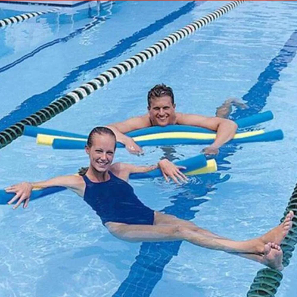 1/5PCS Portable Flexible EPE Learn Swimming Pool Noodle Water Float Floating Aid for Summer Swimming Aid Pool Underwater Scooter Zpaxo