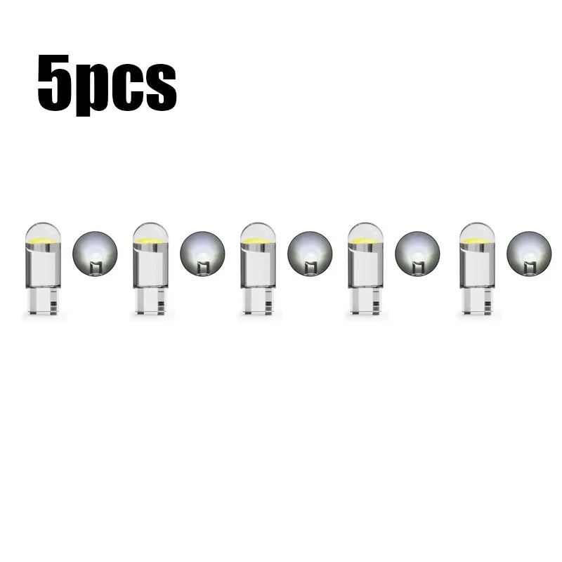 T10 W5W COB LED Canbus Bulbs 6000K White – 5/10/15 Pack