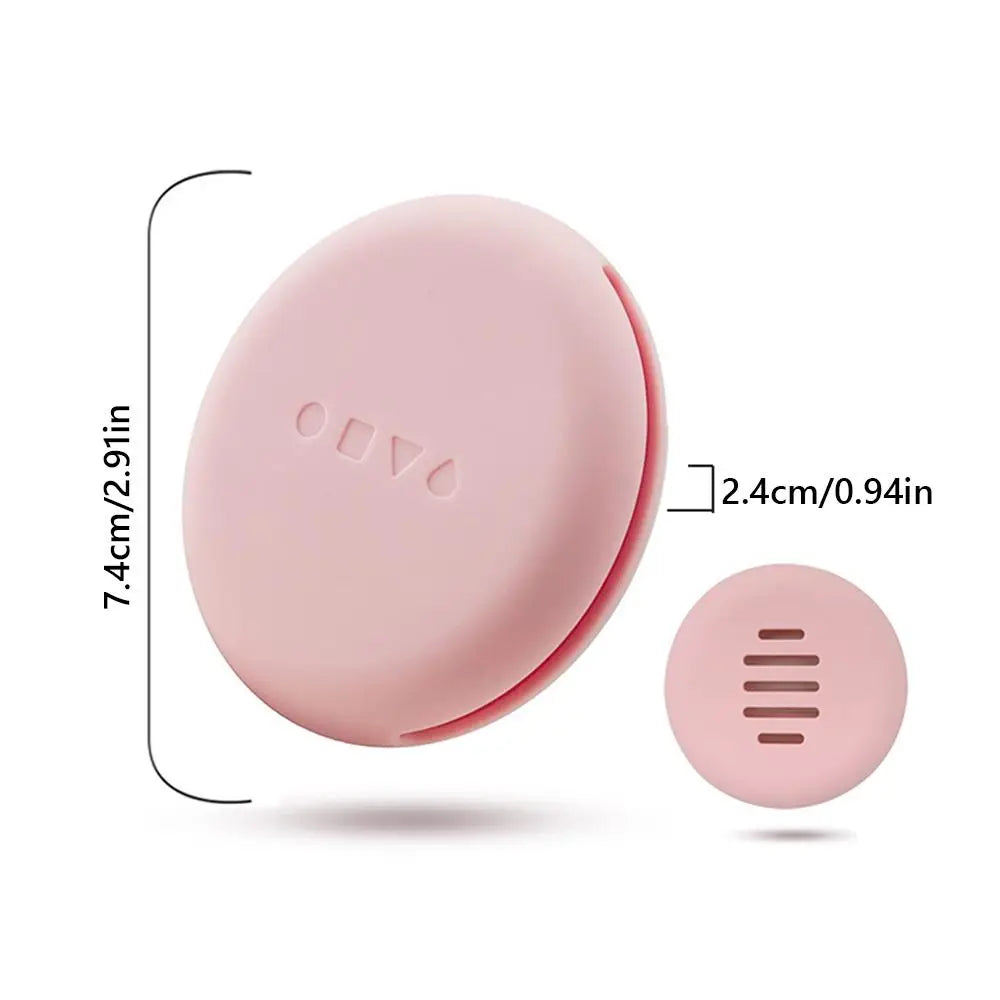 Soft Silicone Makeup Sponge Holder Multi-hole Design Travel Portable Beauty Sponge Storage Case Reusable Zpaxo