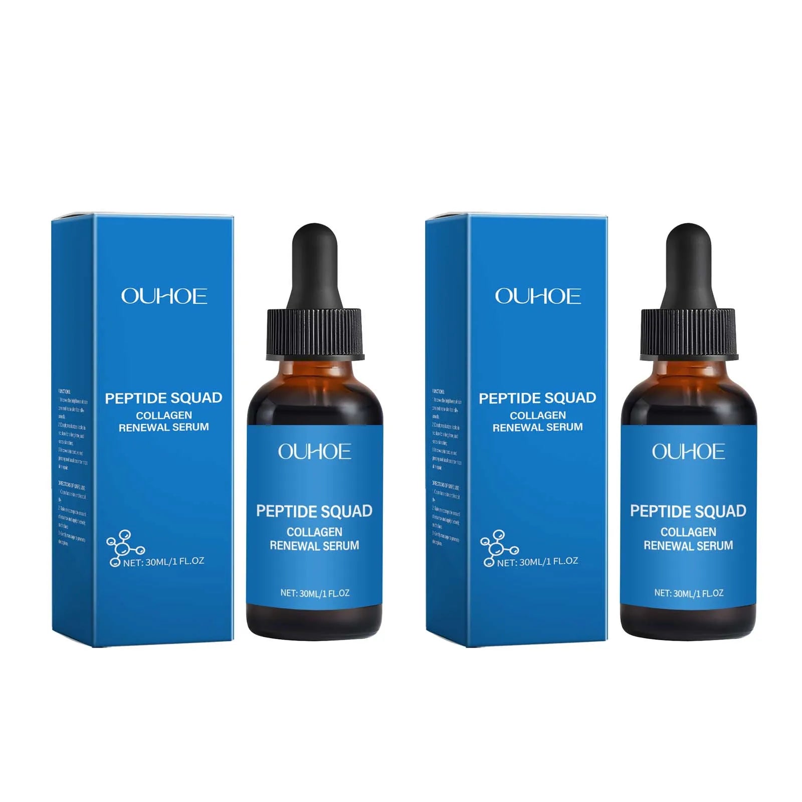 Collagen Polypeptide Facial Serum – Firming & Anti-Aging 30ml Facial Serum Zpaxo 2 x 30ml Boxed