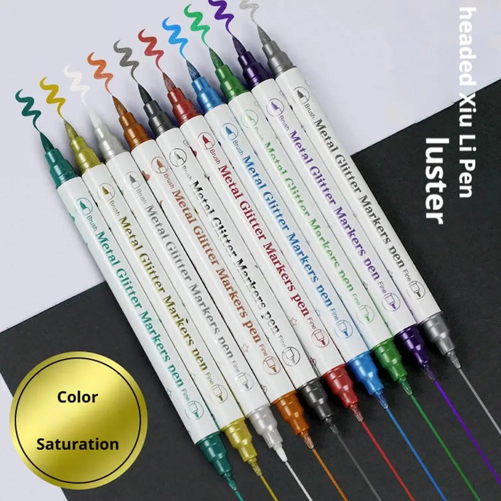 Temporary Tattoo Body Art Pen – DIY Double-Headed Makeup Marker Body Art Pen Zpaxo