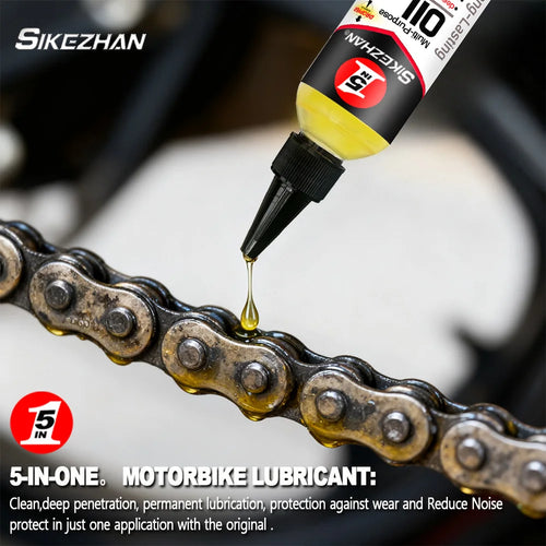 100ml High-Performance 5-in-1 Motorcycle Bicycle Special Lubricant MTB Road Bike Mountain Bike Chain Maintenance Lubricant Zpaxo