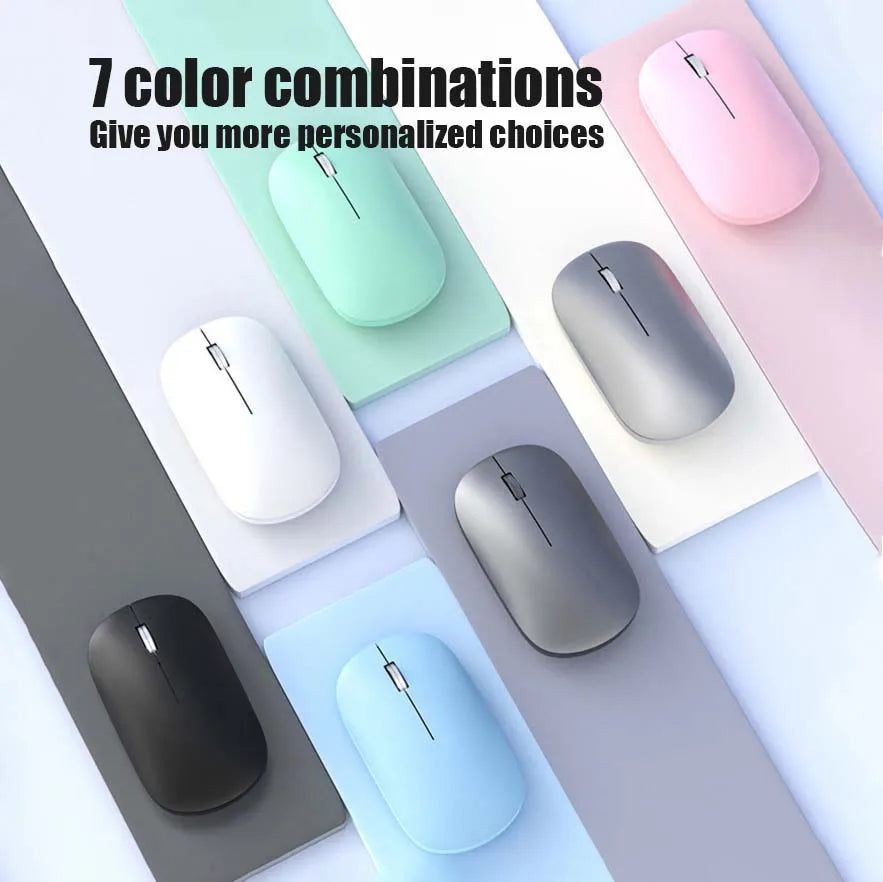 Wireless Bluetooth Mouse Dual Mode DPI Adjustable Type-c Rechargeable