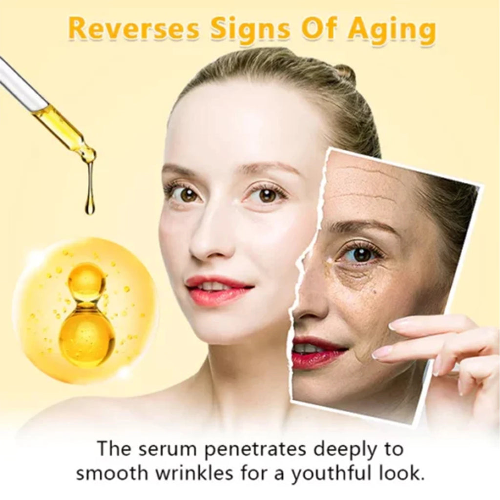 Bee Venom Anti Aging Facial Serum Bee Complex Wrinkle Reducer Intensive Firming Treatment for Dry Skin Brightening Hydration15ml Zpaxo
